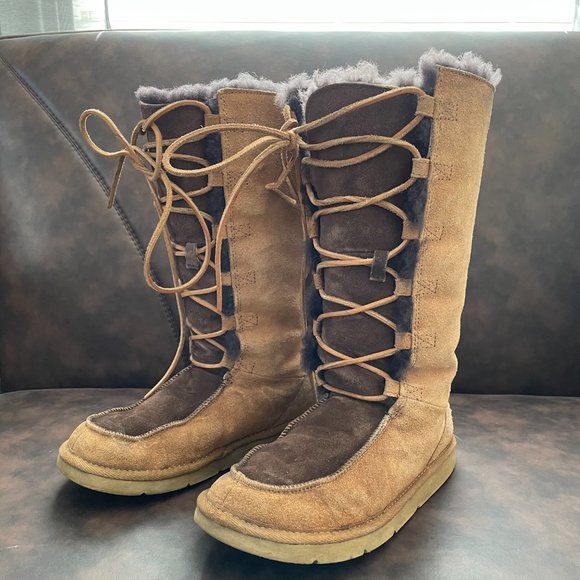 **HP** UGG Uptown Tall Lace-Up Boot - Oprah's Fav Things! - Picture 14 of 14